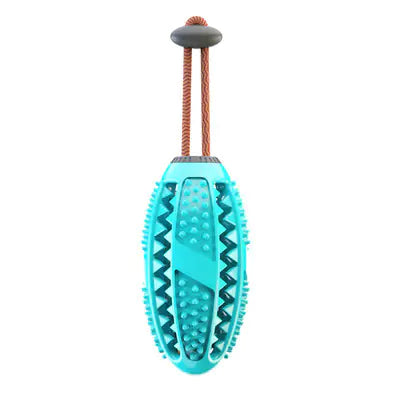 Interactive Dog Food Leakage Toy - Elastic Rubber Ball