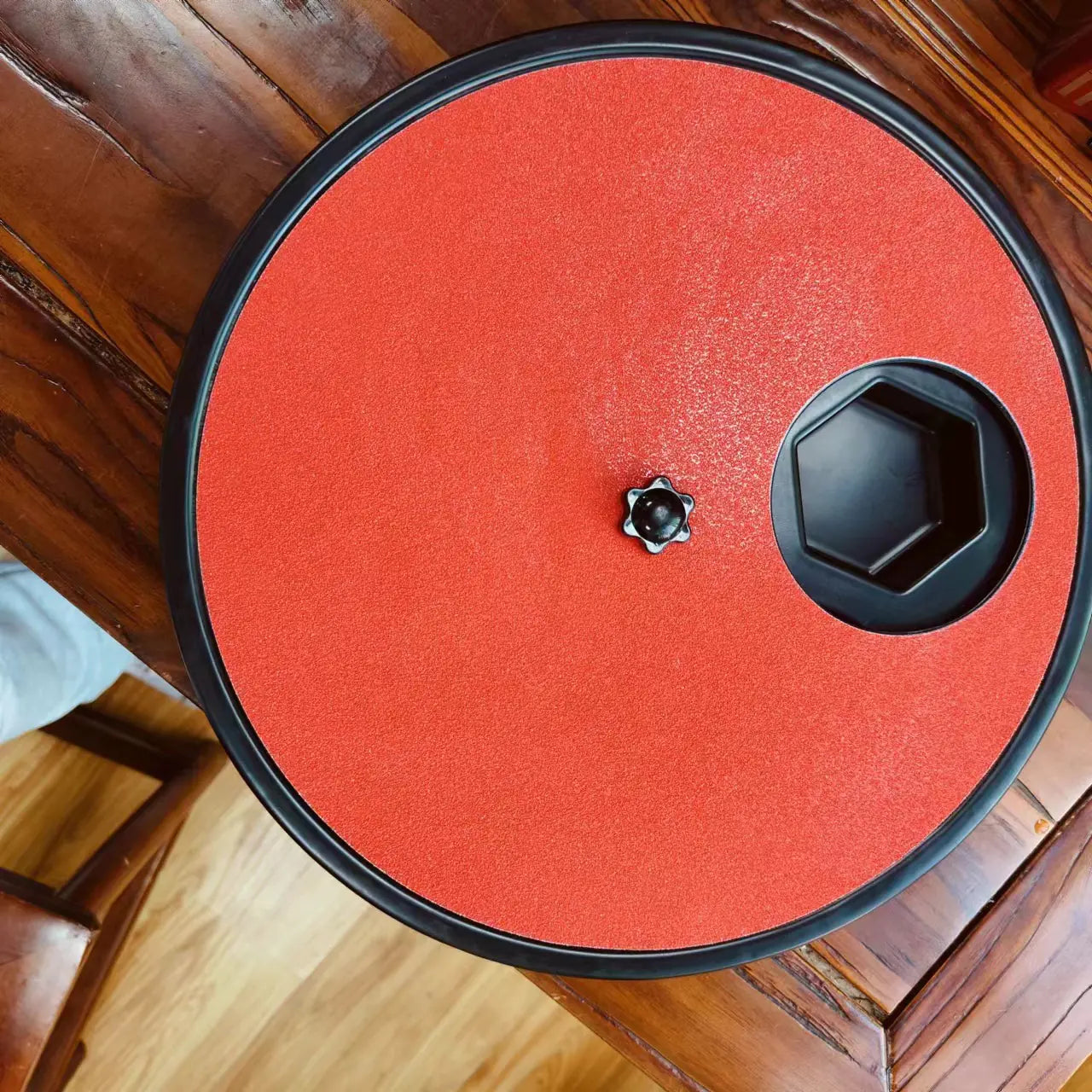 Pet Slow Feed Toy with Rotating Nail File Board