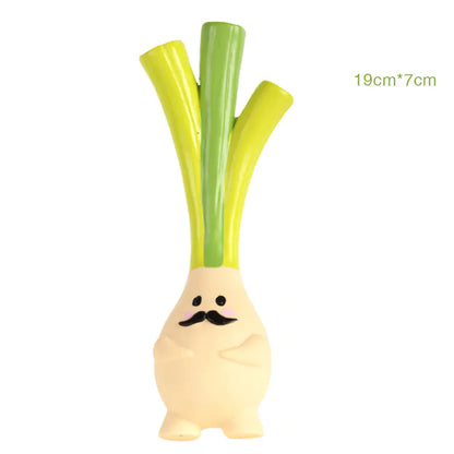 Ginger Garlic Dog Latex Sound Toy